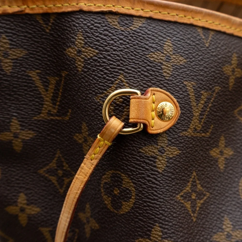 Authentic Louis Vuitton Monogram Neverfull GM Tote Bag Shoulder Bag Made in‎ USA